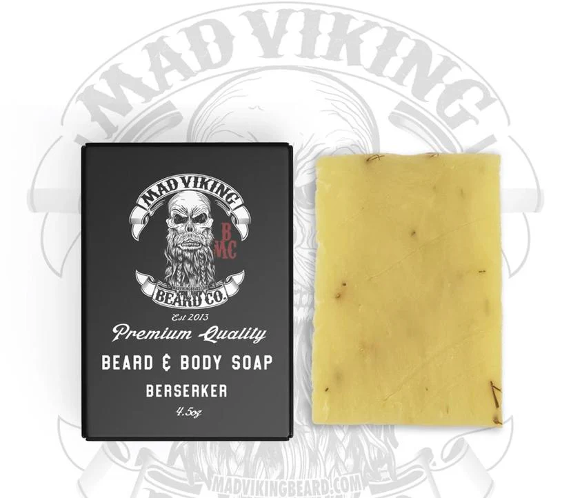 BERSERKER BEARD & BODY SOAP [4.5oz]