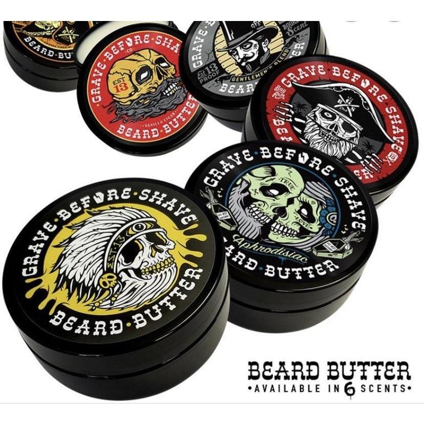 Grave Before Shave VANILLA CIGAR BEARD BUTTER 4 oz. - Image 3