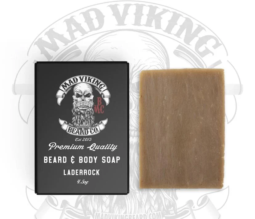 LADERROCK BEARD & BODY SOAP [4.5oz]
