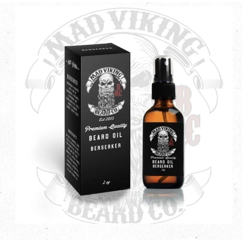 Mad Viking Beard. Co-Berserker beard oil