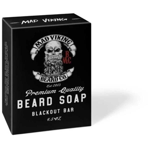 Mad Viking Beard.co-Blackout Bar Beard Soap