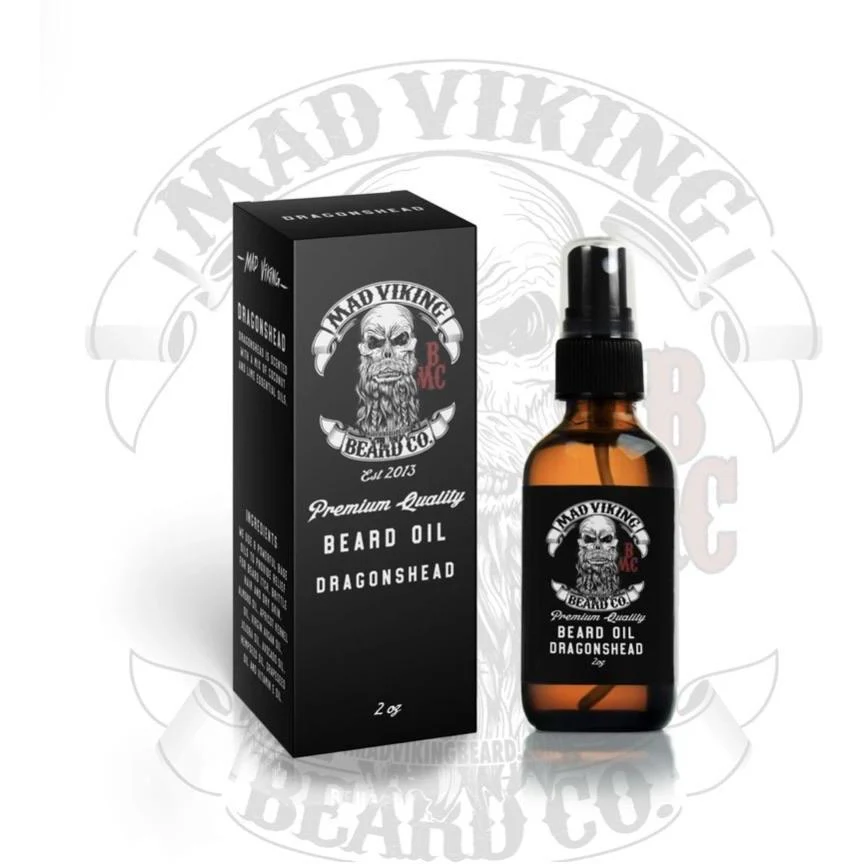 Mad Viking Beard.Co-Dragonshead Beard Oil
