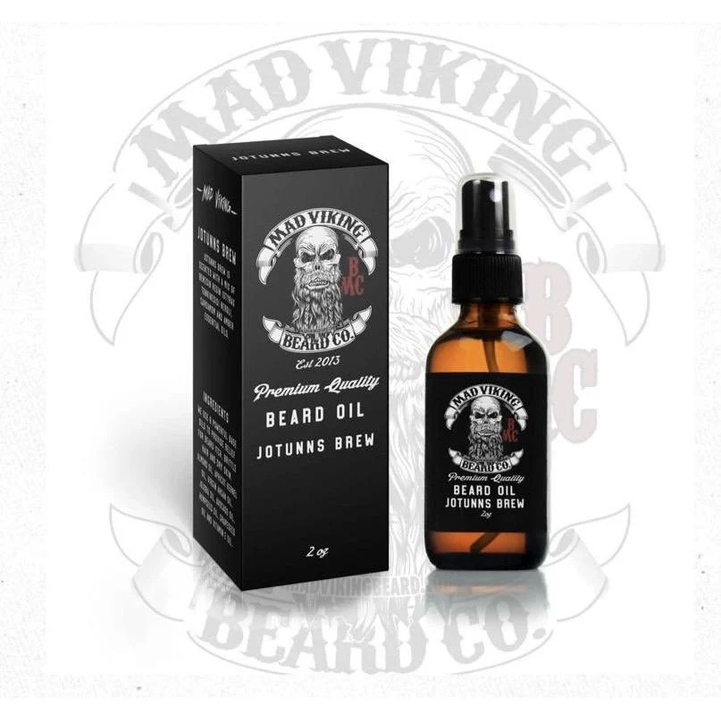 Mad Viking Beard. Co-Jotunn’s Brew Beard Oil