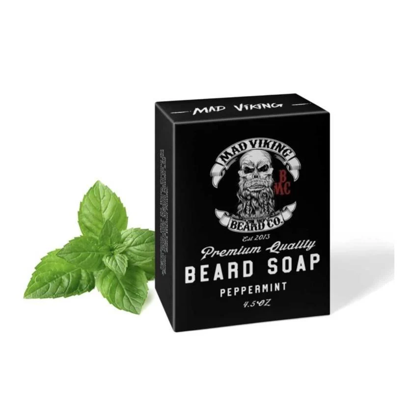 Mad Viking Beard.Co-Peppermint Beard Soap