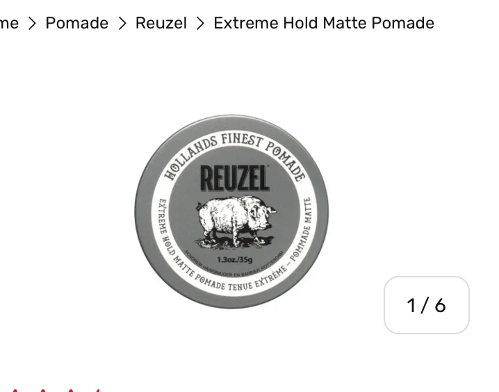 Reuzel Extreme Hold Matte Pomade